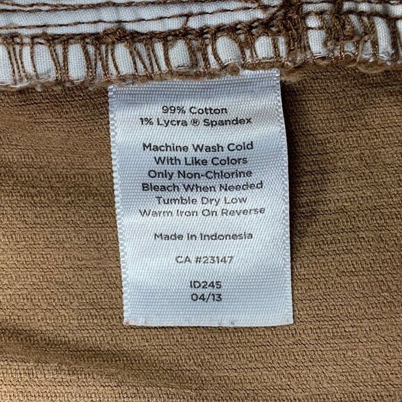 Talbots Women's Curvy Corduroy Pants - Picture 11 of 11
